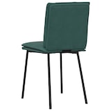 thumbnail of Chaises à manger lot de 4 Vert foncé Velours Modèle Unique Chic