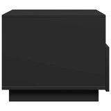 thumbnail of Mesa de centro con luces LED negro 50x49x40 cm