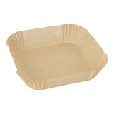 thumbnail of Papier cuisson 16 cm x 16 cm x 4,5 cm marron pour friteuse air fryer (1000 unités) PAPSTAR