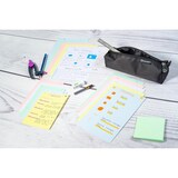 thumbnail of Exacompta - Réf. 13603E - Carton de 12 Etuis de 100 fiches - bristol blanc quadrillé 5x5 perforé 125x200mm - Blanc