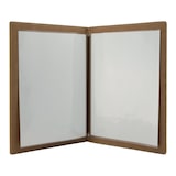 thumbnail of Securit® Design-Lederstil-Menühüllen in Box (1 Doppelinsert, zeigt 4xA4) - 10er Set A4-Weinhüllen