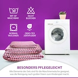 thumbnail of Bierbankauflagen-Set, Auflage Tischdecke 3-teilig Rot/Weiß