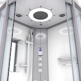thumbnail of Duschkabine Komplettdusche Fertigdusche Dusche D46-60T1 100x100 cm ohne 2K Scheiben Versiegelung