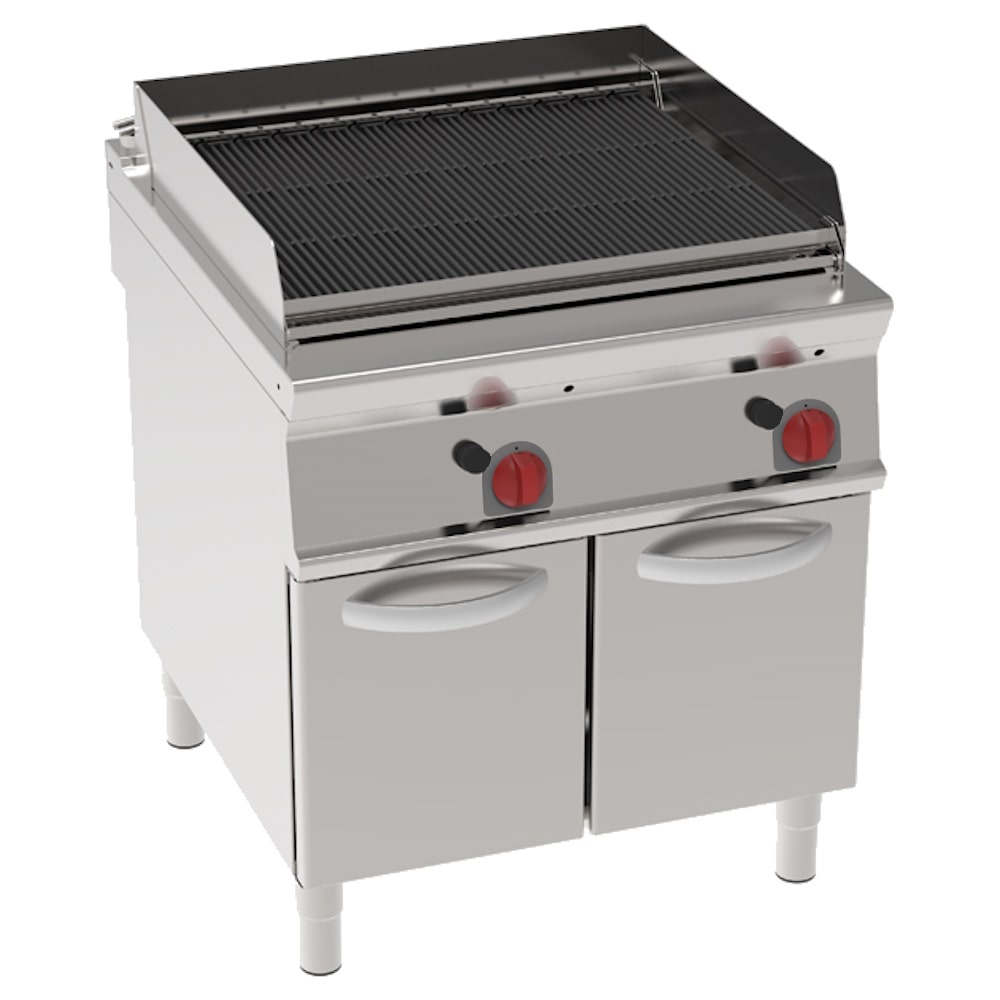 EURAST - Churrasqueira a gás grill-vapor em cima do armário - 800x900x900 mm - 22 Kw - 47311333