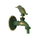 thumbnail of Nostalgie Auslaufventil Vogel 1/2 Zoll patiniertes Messing