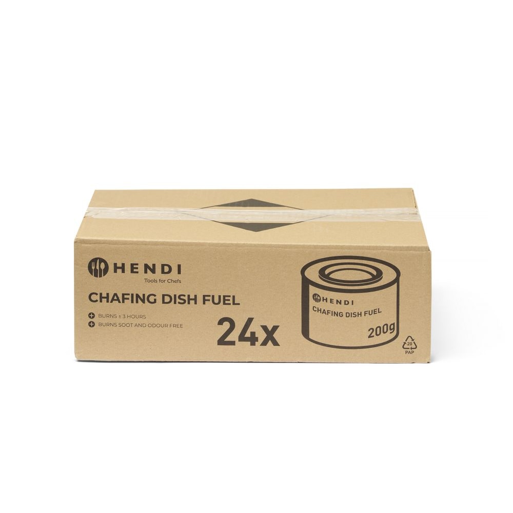Hendi Chafing Dish Brennpastenbehälter NL DE FR EN