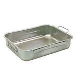 thumbnail of Plat à four 40x28x8,5 cm -  Argent / Métallique Rectangulaire Acier Inoxydable (inox  Steel Pan 40.00x28.00 cm