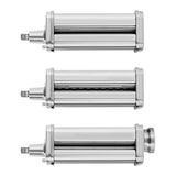 thumbnail of HELLOSHOP26 - Accessorio per pasta per laminatoio lasagne spaghetti fettuccine (per impastatrici planetarie, materiale: acciaio inox, laminatoio