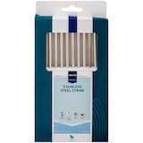 thumbnail of METRO Professional Palhinhas direitas, aço inoxidável, prateado, 10 unidades