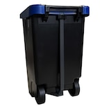 thumbnail of METRO Professional Mülleimer, 60 L, mit fußpedal, blau/schwarz