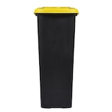 thumbnail of ROSSIGNOL Poubelle mobile 110L ouverture calibrée MOVATRI GREEN jaune