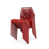 thumbnail of METRO PROFESSIONAL Chaise de terrasse Saphir, empilable, plastique, rouge