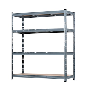 METRO PROFESSIONAL Estantería para cargas pesadas, metal, 160 x 60 x 180 cm, carga 350 kg, gris