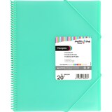 thumbnail of Carpeta 50 fundas con espiral A4 Maxiplás Multiline Mint