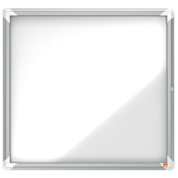 Nobo Premium Plus Vitrine d'affichage extérieur magnétique, 6xA4, Blanc, 1902577