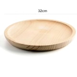 thumbnail of 6x Plato de madera para pulpo COSHANO tapas, entrantes, vajilla para comida, diametro 32cm