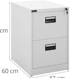 thumbnail of Fromm & Starck Archivador para carpetas colgantes - con cerradura - 72 cm - 2 cajones