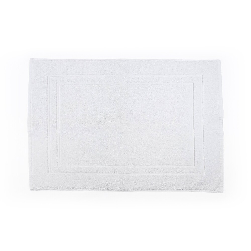 Tappetino bagno wellness, perfetto come scendidoccia, in spugna 100% cotone (1 pezzo)