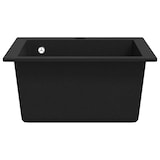 thumbnail of vidaXL Spoelbak opbouw enkele bak graniet zwart