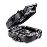 thumbnail of Réchaud gaz 2 feux 4600W pliable + 4 Cartouches de gaz KEMPER