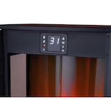 thumbnail of PURLINE Caminetto elettrico a pavimento in nero con controllo WiFi App CHE-720 B