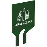 thumbnail of ROSSIGNOL Plaque signalétique de tri pour poteau COLLEC verre