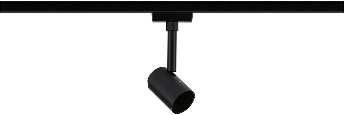 Paulmann URail Schienenspot Runa Einzelspot  GU10  max. 10W  dimmbar 230V Schwarz matt 95621