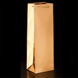 thumbnail of Garcia de Pou 10 Unités - Sacs Bouteilles Métallisés 120 G/M2 12,3+7,8X36 Cm Dore Papier