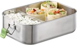 thumbnail of APS 66901 Hochwertige Edelstahl Lunchbox / Brotdose 1.100 ml inkl. Trennwand / auslaufsichere Frischhaltedose