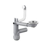 thumbnail of Siphon für Granitspülbecken, 1-Becken weiß/Chrom