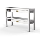 thumbnail of Keramische verwarmde aanrechtplank, 2 standen, 1200W, 6 verwarmingselementen van elk 250W