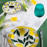 thumbnail of Excelsa service 18 assiettes Positano porcelaine multicolore