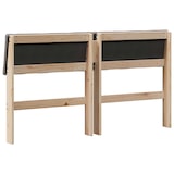 thumbnail of vidaXL Gepolstertes Kopfteil Taupe 150 cm Massives Kiefernholz