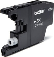 Brother LC1240 Noir Cartouche d'encre ORIGINALE - LC1240BKBP | METRO
