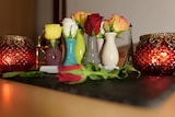 thumbnail of Jinfa 2er Set Keramikvasen â€“ Bunte Mini-Vasen je 7 Stück (19Ã—7Ã—11 cm) â€“ Handgefertigte Tischdeko & Wohnzimmerdeko â€“ Skandinavische Geschenkid