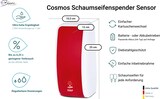thumbnail of SET: Schaumseifenspender SENSOR, berührungslos Blanc Cosmos versch. Farben+2x 1-Liter Schaumseife mild - PRODUKTSET : Farbe - Rot / Weiß