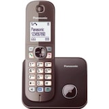 thumbnail of Panasonic KX-TG6811GA Telefon DECT-Telefon Anrufer-Identifikation Braun