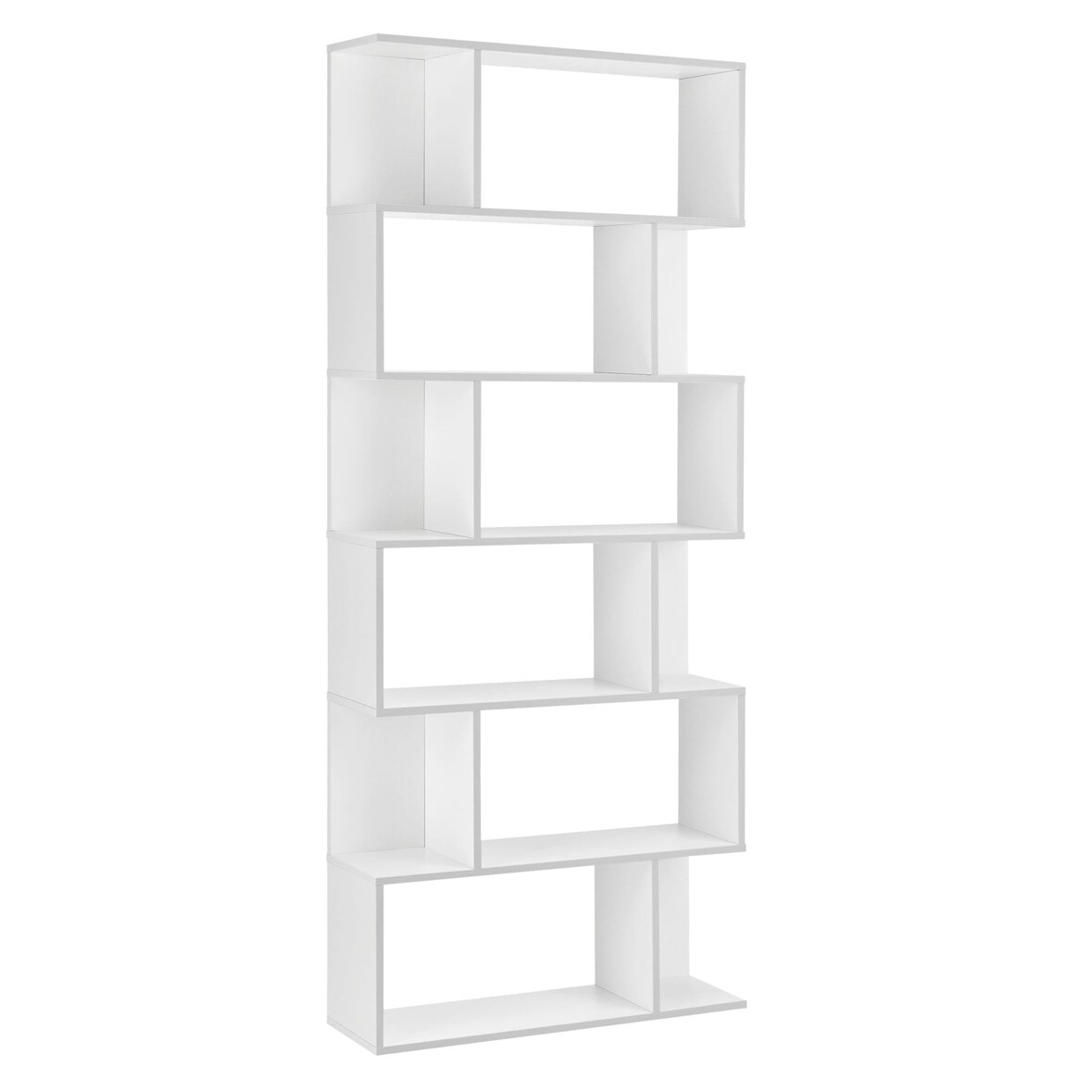 Helloshop26 - Étagère jusqu'à 8 kg charge par compartiment 192 cm blanc  03_0004687