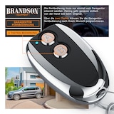 thumbnail of Brandson Garagentoröffner 433 MHz selbstlernend - Funk Fernbedienung kompatibel mit Hörmann Ecostar RSC 2, RSE 2, RSZ 1 - inkl. Batterie - Handsender