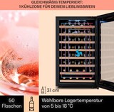 thumbnail of Klarstein Barossa 50 Uno Weinkühlschrank 1 Zone 120 Ltr 50 Fl Touch-Display Schwarz