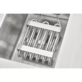 thumbnail of Gasfrit – Professionelle industrielle ultraschnelle Elektro-Fritteuse, 2 Becken à 10 L mit Ablasshahn