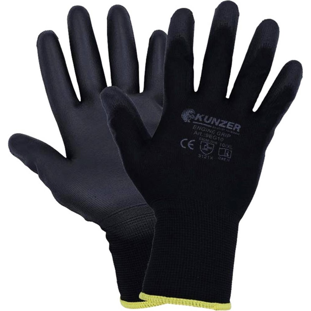 Kunzer  9EG09 Polyurethan Arbeitshandschuh Größe (Handschuhe): 9, L EN 388:2016  1 Paar