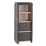 thumbnail of San Ignacio KIPIT - Estantería 2 cajones Madera 113 x 42 x 28 cm Gris