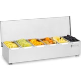 thumbnail of Royal Catering Zutatenbehälter - Edelstahl - 6 x 450 ml