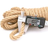 thumbnail of Corda de juta 10m - 10mm, 4 camadas 100% corda de sisal de fibra natural, artesanato, decoração 10m