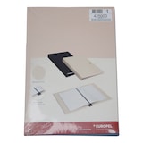 thumbnail of Menükarte Europel Leinen A4 schwarz 6 Transparenthüllen 425000