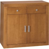 thumbnail of Aparador de 2 puertas y 2 cajones, pino macizo, color cerezo.