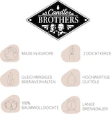 thumbnail of Duftkerze Candle Brothers Orange Cinnamon, Kerze im Glas, 2 Dochte, 510g, 100h Brenndauer, Raumduftkerze, orange