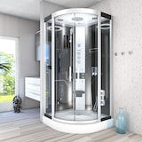 thumbnail of Komplettdusche Duschkabine Fertigdusche Dusche D58-03T1 80x80 cm ohne 2K Scheiben Versiegelung