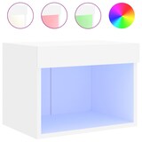 thumbnail of vidaXL Wand-Nachttisch mit LED-Leuchten Weiß